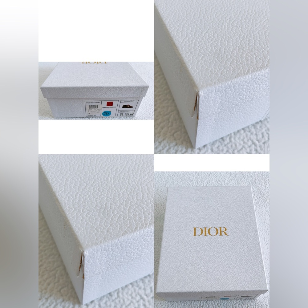 Authentic Dior Women's D-Academy Leather Loafers - Picture 16 of 16